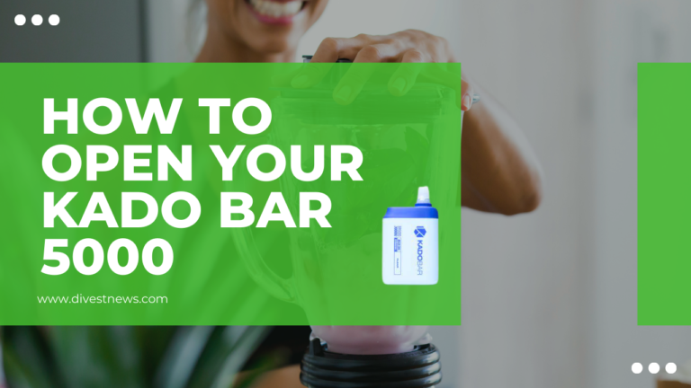 How to Open Your Kado Bar 5000