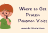 Where to Get Protein Pokemon Violet