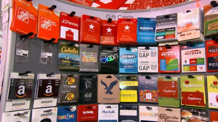 converting those gift cards into cash