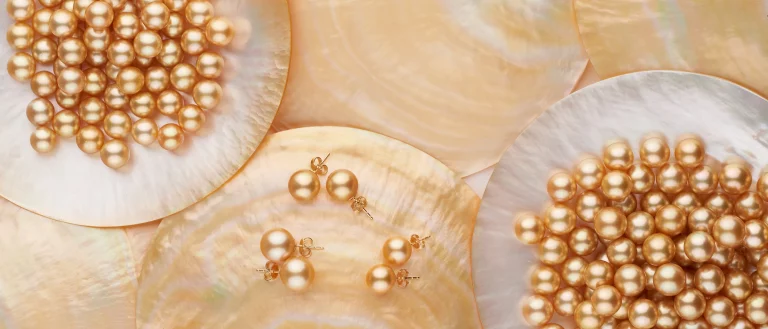 Luxurious Golden Pearls: The Epitome of Elegance and Sophistication