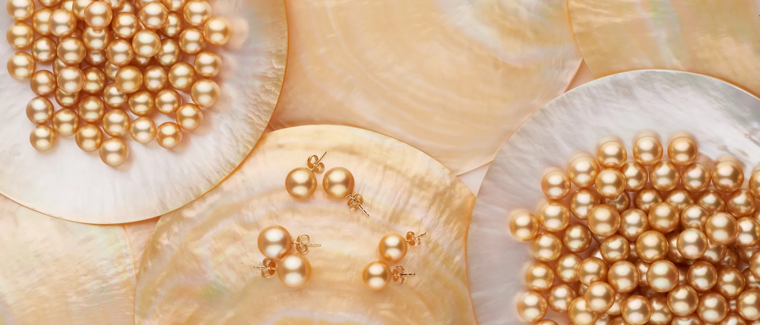 Luxurious Golden Pearls