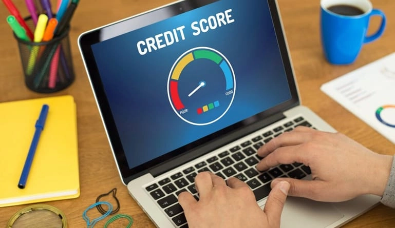 Credit score monitoring service
